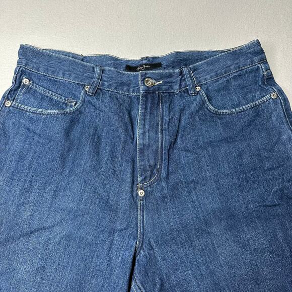 Sean John Mens Size 36 Blue Bermuda Shorts Denim‎ Cotton - Picture 2 of 11